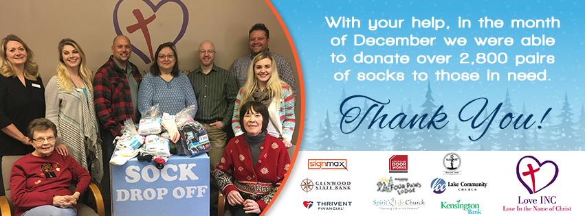 Love Inc Sock Drive